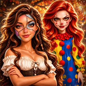 Spookily Stylish Duo